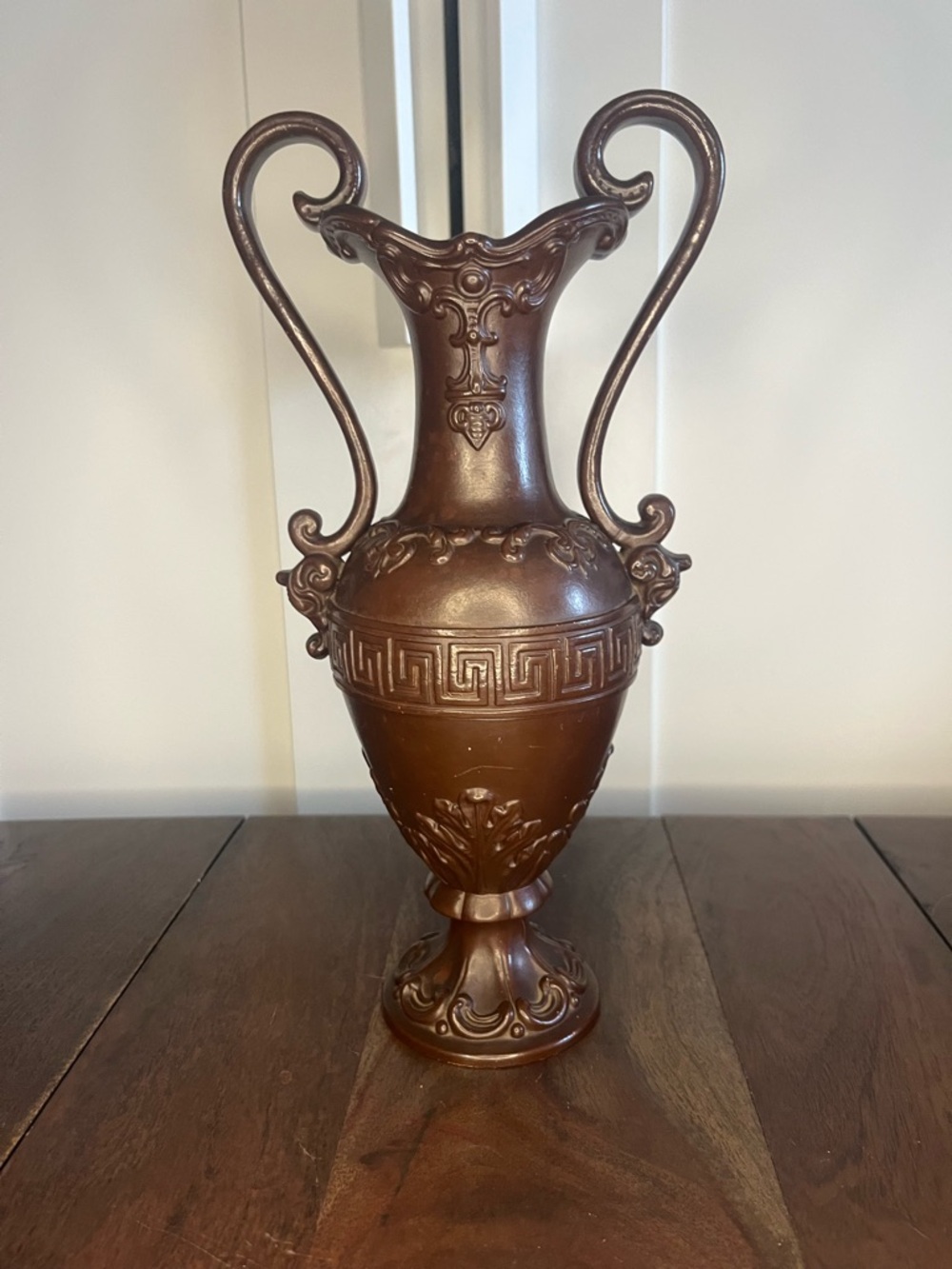 Antique 19c Neoclassical Revival Urn Vase Ferninand Gerbing Witwe